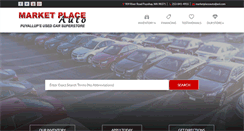 Desktop Screenshot of marketplaceauto.com