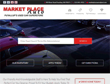 Tablet Screenshot of marketplaceauto.com